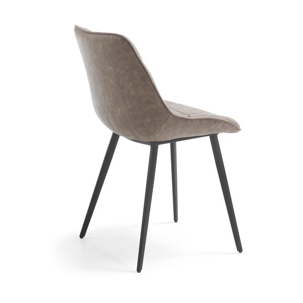 Béžovošedá jídelní židle Kave Home Adah-image-3