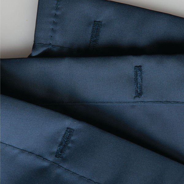 Modrý sprchový závěs iDesign, 200 x 180 cm-image-1