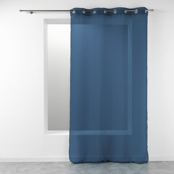 Tmavě modrá záclona 140x280 cm Telma – douceur d'intérieur