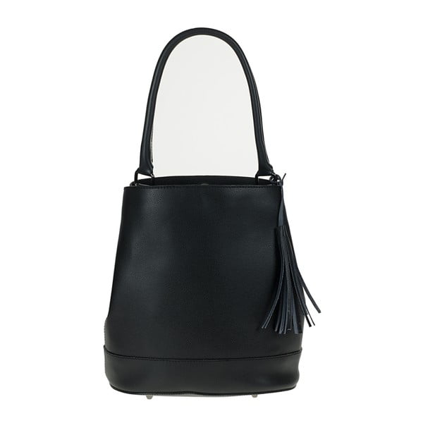 Černá kožená kabelka Giulia Bags Beauty