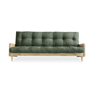 Variabilní pohovka Karup Design Indie Natural Clear/Olive Green