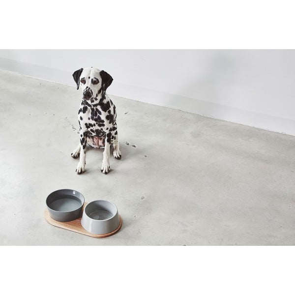 Porcelánové misky v sadě 2 ks ø 21 cm Doppio Concrete M/L – MiaCara-image-1