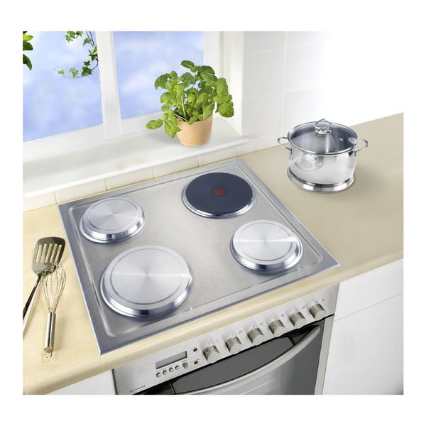 Ochranné podložky na sporák v sadě 4 ks z nerezové oceli 20x20 cm – Wenko-image-3