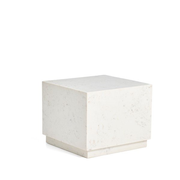 Mramorový odkládací stolek 50x50 cm Sorein – Kave Home