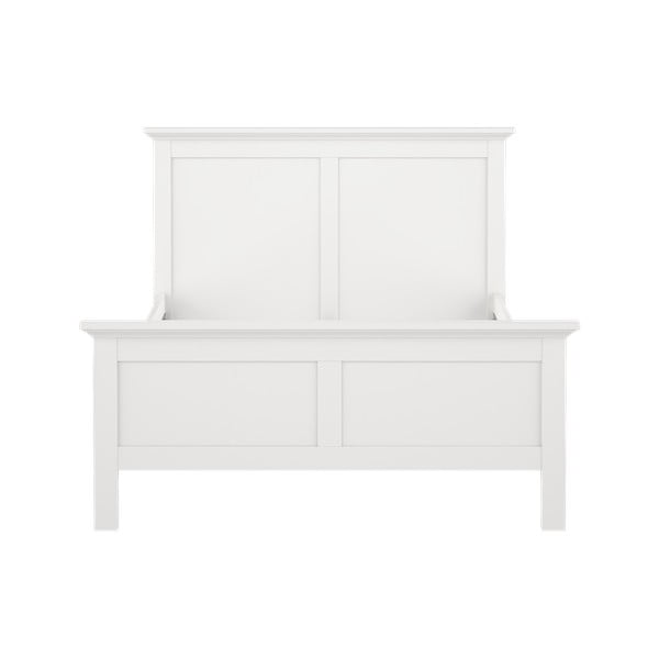 Bílá dvoulůžková postel 140x200 cm Paris – Tvilum-image-2