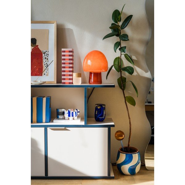 Červená stolní lampa (výška 27 cm) Gozar  – Leitmotiv-image-1