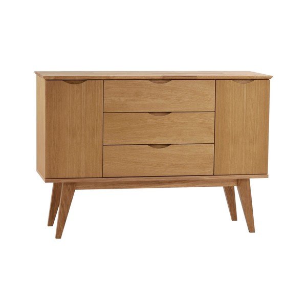 Komoda v dekoru dubového dřeva Rowico Filippa, délka 122 cm-image-1