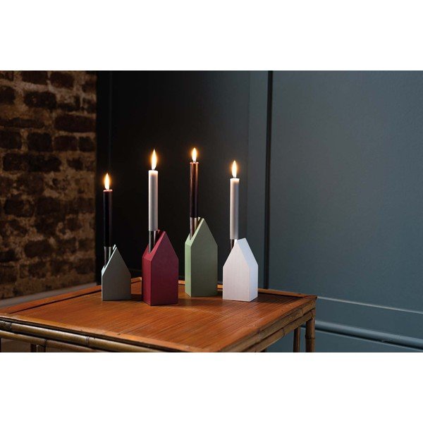 Dřevěné svícny v sadě 4 ks – Remember-image-1