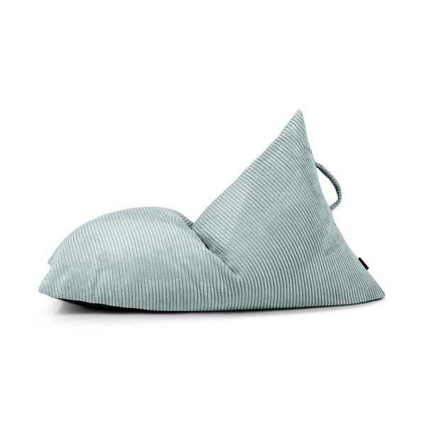 Manšestrový dětský sedací vak v mentolové barvě Razzy – SLOWDOWN