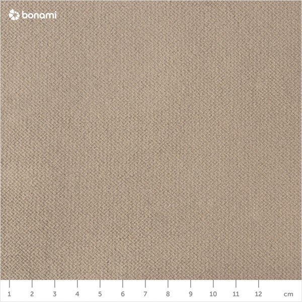 Hnědé křeslo ušák Max Winzer Lorris Velour Sahara-image-1