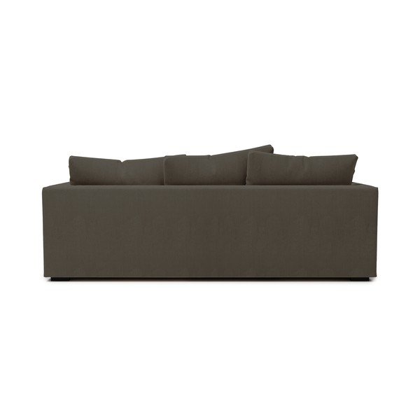 Tmavě šedá manšestrová pohovka 220 cm Comfy – Scandic-image-2