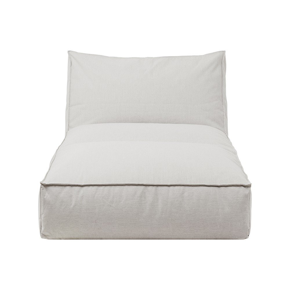 Světle šedé zahradní lehátko Blomus Cloud, délka 190 cm