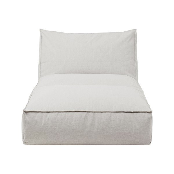 Světle šedé zahradní lehátko Blomus Cloud, délka 190 cm