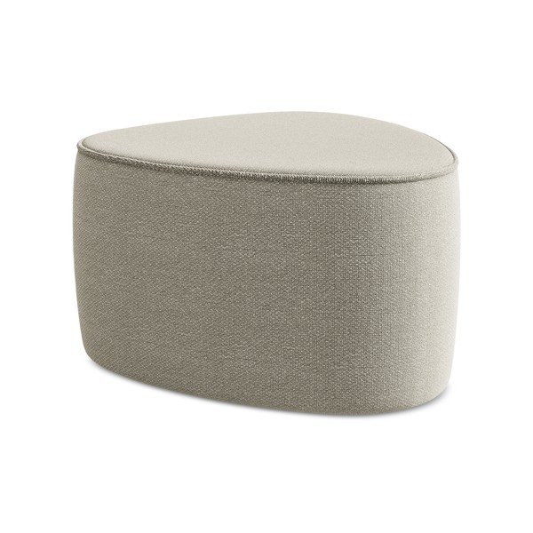 Béžový taburet Keo – Makamii-image-1