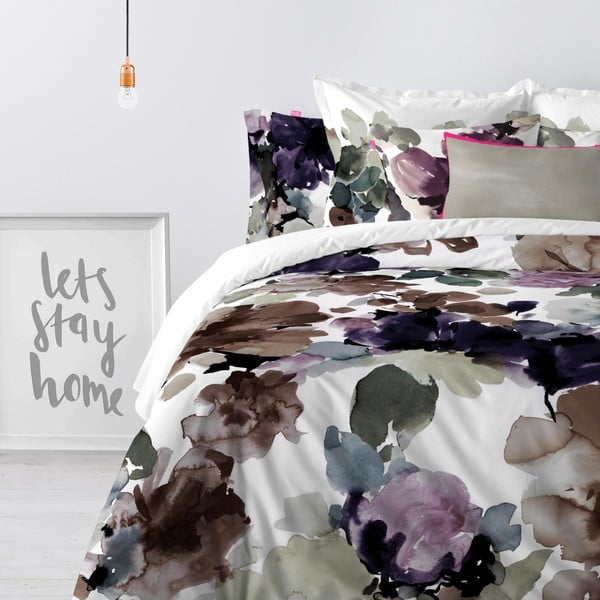 Bavlněný povlak na peřinu na dvoulůžko Happy Friday Sunset Garden, 220 x 220 cm-image-3