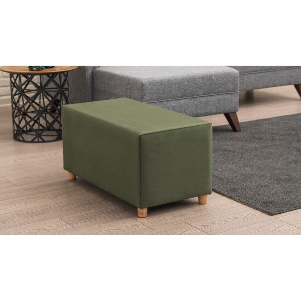 Zelený taburet Lotus  – Balcab Home-image-1