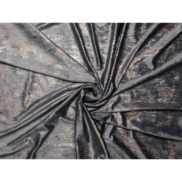 Antracitový závěs 140x260 cm Lhasa – Mendola Fabrics