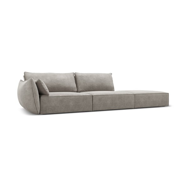 Světle šedá lenoška (levý roh) Vanda – Mazzini Sofas-image-2
