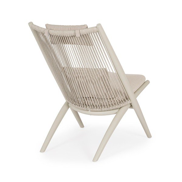 Béžové kovové zahradní křeslo Aloha – Bizzotto-image-4