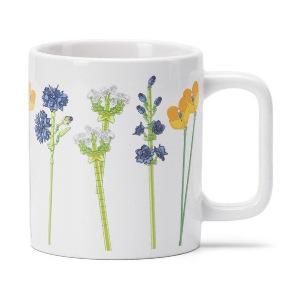 Bílý keramický dětský hrnek 300 ml Meadow Flowers – LEGO®