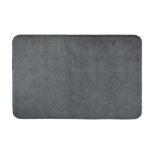 Tmavě šedá textilní koupelnová předložka 50x80 cm Saravan – Wenko