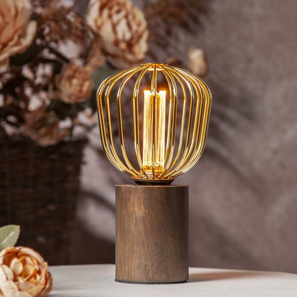 Teplá LED dekorativní stmívatelná žárovka E27, 4 W Soft Glow – Star Trading-image-1