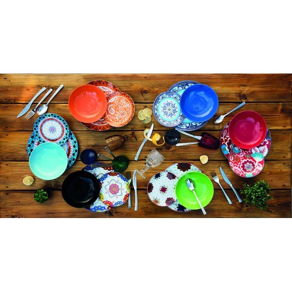 18dílná sada porcelánového nádobí Villa d'Este Folie-image-1