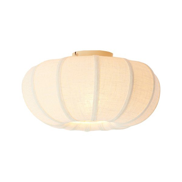 Krémové stropní svítidlo s textilním stínidlem ø 40 cm Zosia – Light & Living-image-2
