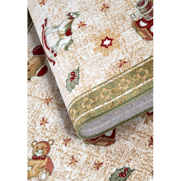 Zelený běhoun s vánočním motivem s příměsí bavlny 80x200 cm Toy's Delight Green Christmas – Villeroy&Boch-image-4