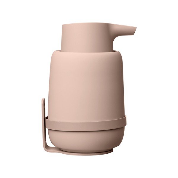 Růžový nástěnný držák na dávkovač mýdla Sono - Blomus-image-1