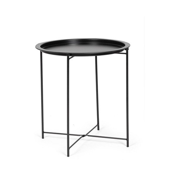 Kovový kulatý odkládací stolek ø 47 cm Hilmar – Yes Everyday