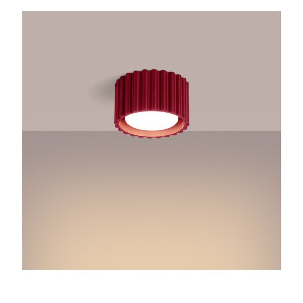 Vínové kovové bodové svítidlo ø 10 cm Zora – Sollux-image-4
