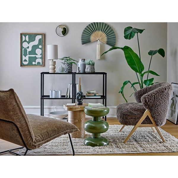 Matný odkládací stolek 46x46 cm Elmer – Bloomingville-image-3