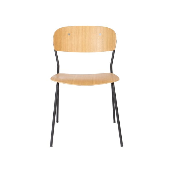 Jídelní židle v sadě 2 ks v dekoru topolu Jolien - White Label-image-2