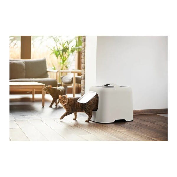 Bílá sada kočičího záchodu a lopatky Biala – Rotho-image-3