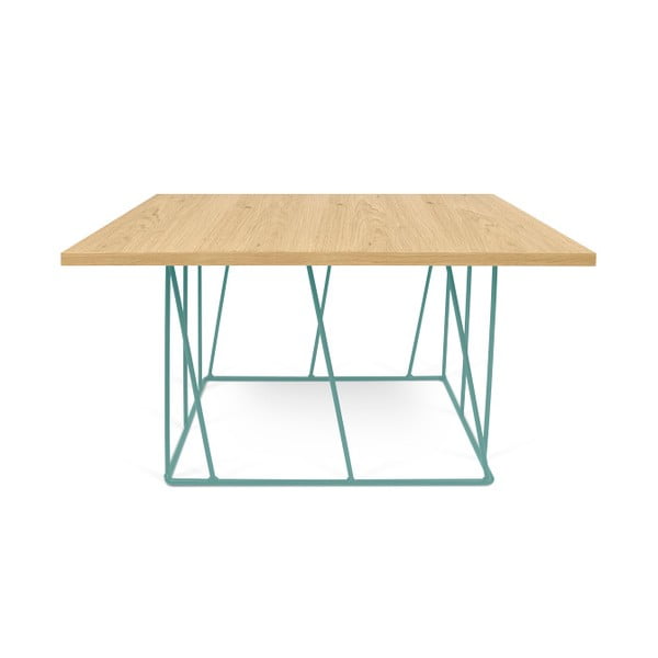 Konferenční stolek se zelenými nohami TemaHome Helix, 75 cm