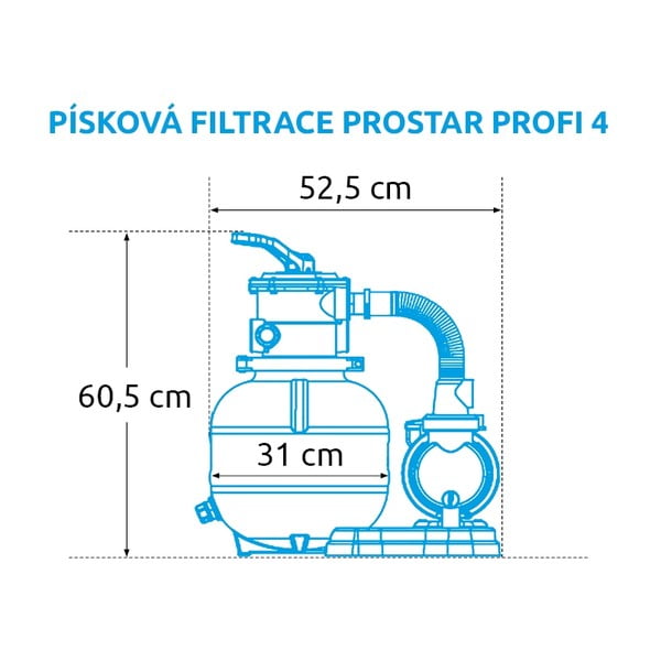 Písková filtrace ProStar Profi 4 m3/h – Marimex-image-1