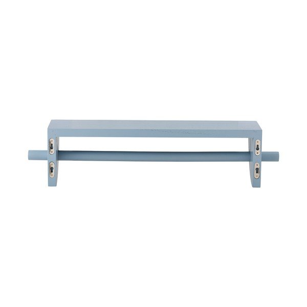 Modrá dětská police z masivu pavlovnie 60 cm Mingus – Bloomingville Mini-image-4