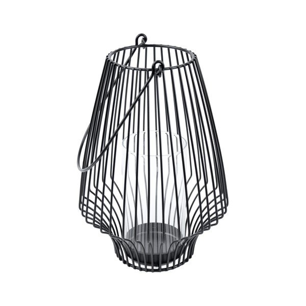 Kovová lucerna (výška 28 cm) – Ego Dekor