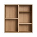 Závěsná knihovna v dekoru dubu v přírodní barvě 70x70 cm Mistral – Hammel Furniture