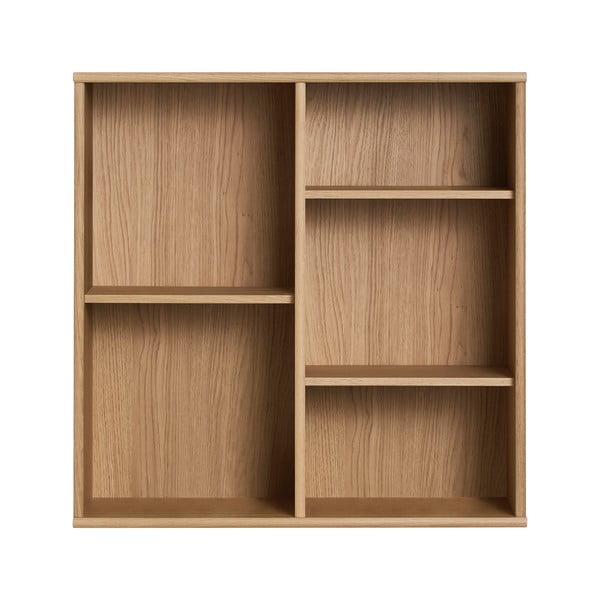 Závěsná knihovna v dekoru dubu v přírodní barvě 70x70 cm Mistral – Hammel Furniture