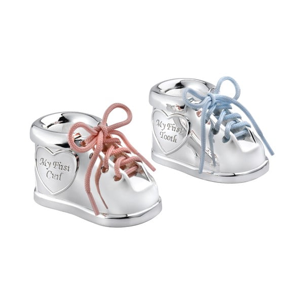 Kovová krabička na první zoubek 6x4x4 cm Shoe  – Zilverstad-image-3