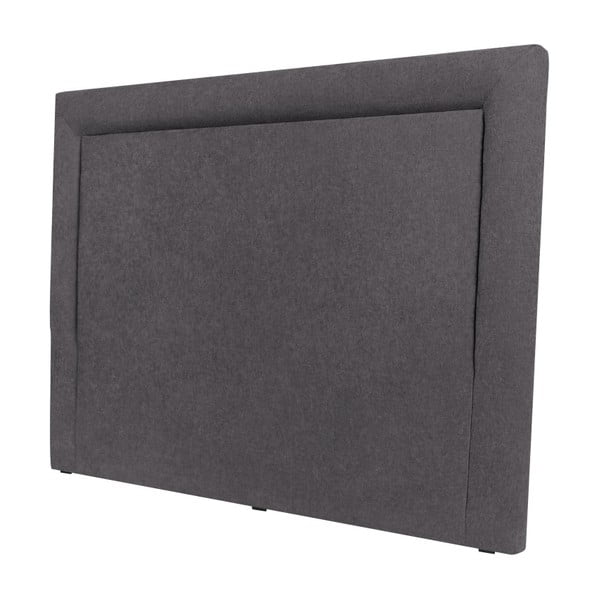 Tmavě šedé čelo postele Mazzini Sofas Ancona, 200 x 120 cm-image-3