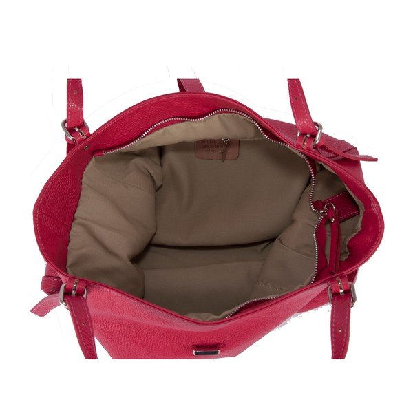 Kožená kabelka Andrea Cardone 2001 Fuchsia-image-3