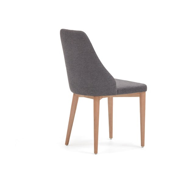 Tmavě šedá jídelní židle Rosie – Kave Home-image-4