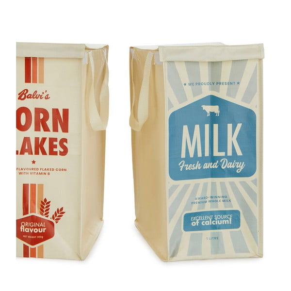 Plastové odpadkové koše na tříděný odpad v sadě 3 ks 28 l Retro – Balvi-image-3