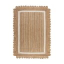 Ručně tkaný jutový koberec v přírodní barvě/slonovinový 160x230 cm Grace White – Flair Rugs