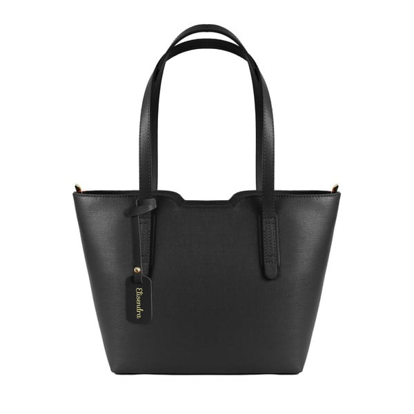 Černá kožená kabelka Maison Bag Alicia
