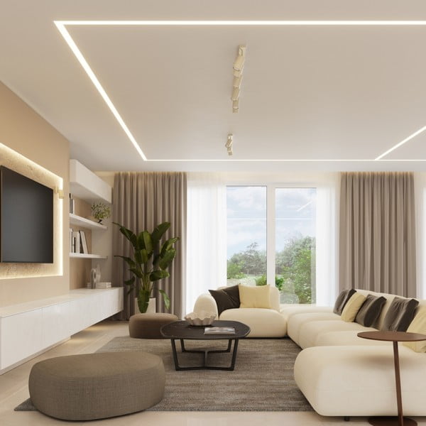 Krémové bodové svítidlo 6x30 cm Etna – Sollux-image-4