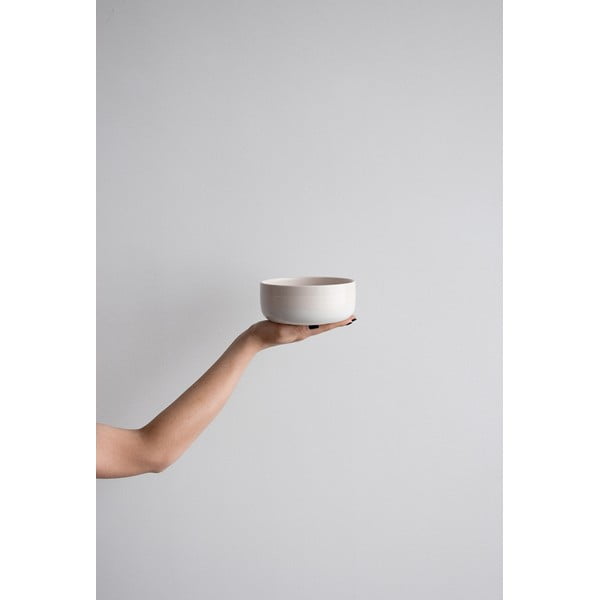 Růžovo-bílá kameninová miska ÅOOMI Dust, ø 15 cm-image-2